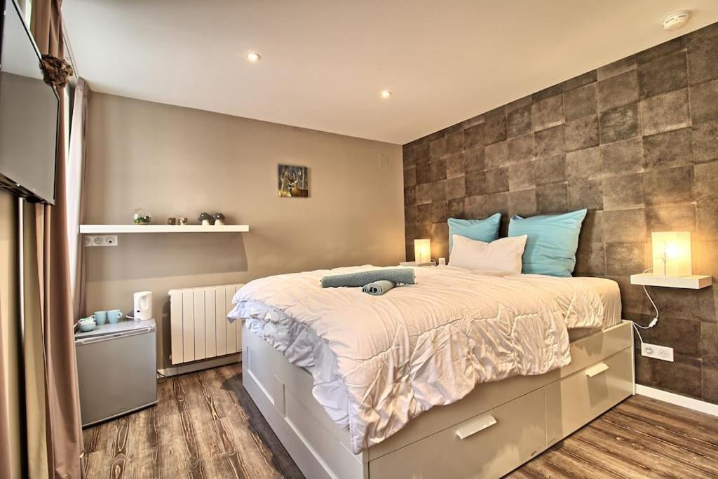 La Taniere De L'Ours - L'Alcove De L'Ours - Chambre Cosy 2 Pers Dambach Kültér fotó